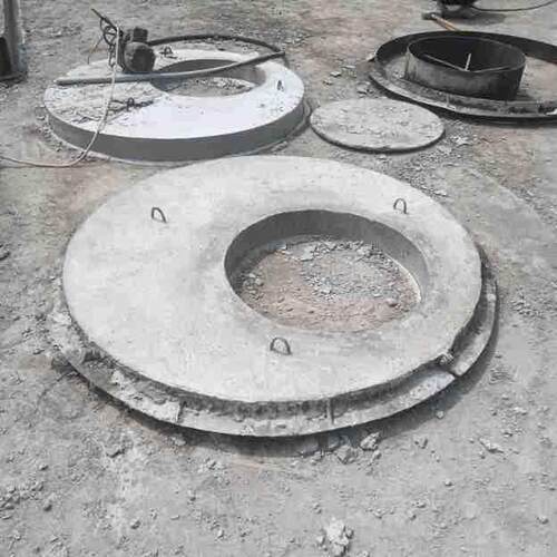 预制检查井混凝土井圈成品河北徐水厂家预制井及配套盖板市政工程