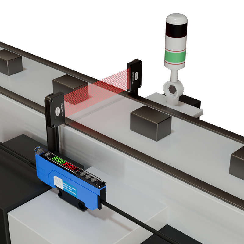 FWT32-44ML-35对射矩阵光纤传感器枕式包装机感应开关计数放大器