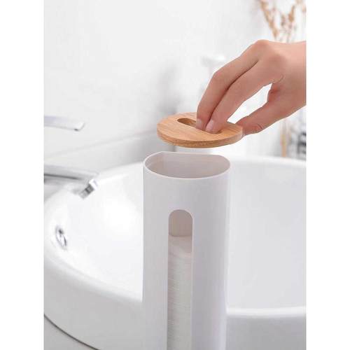 置湿式化妆棉墙棉敷自动卸妆抽取物壁挂放架的浴室挂收纳盒棉wbz7