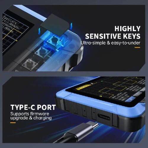Portable Multifunctional Digital Oscilloscope with Storage
