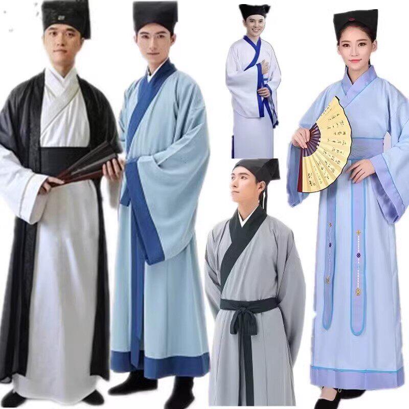成人古代汉服男生宋朝秀才书生服饰诗人苏东坡苏轼衣服孔子国学服