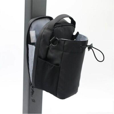 Fitness magnetic water bottle bag with magnet, large capaci