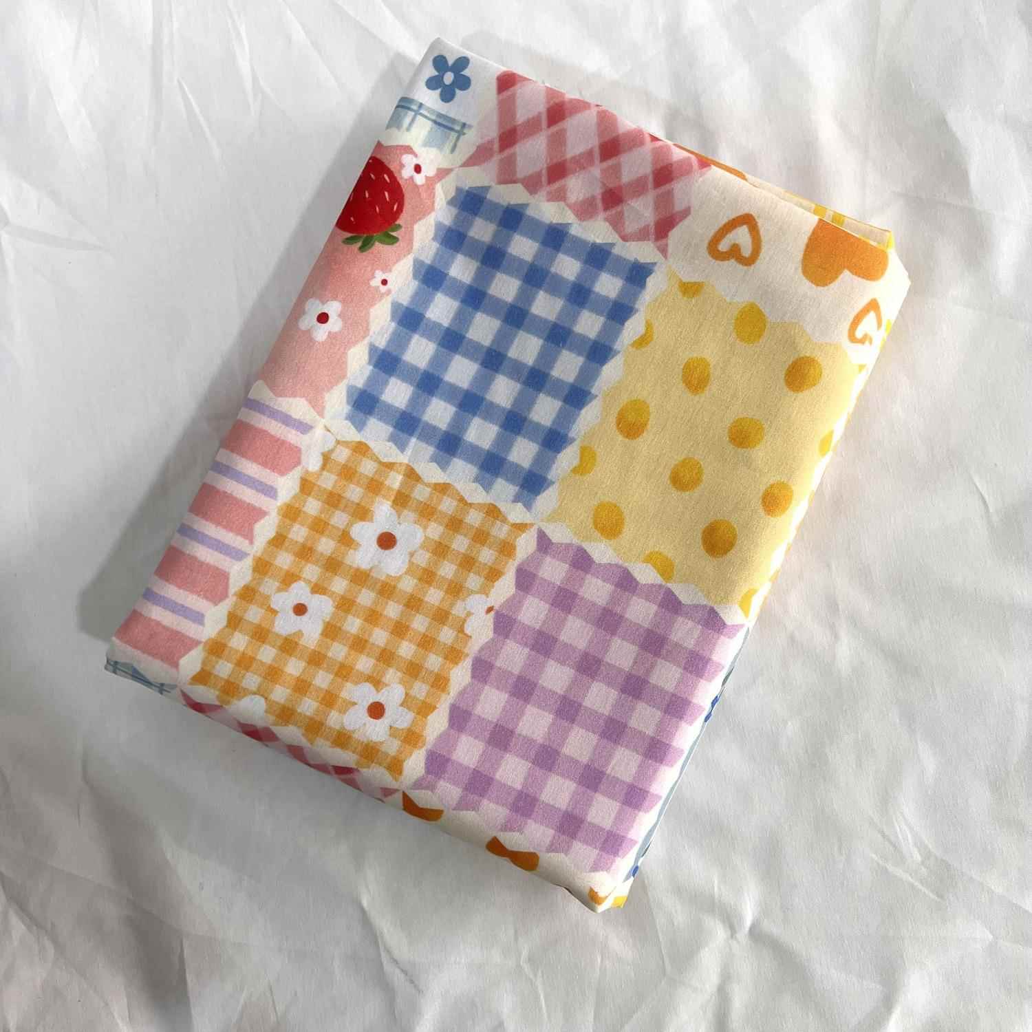 纯棉昭和风碎花拼布布料 童装连衣裙女装居家服亲子装洛丽面料