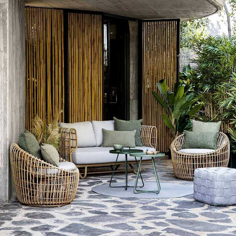 户外沙发组合休闲藤编室外花园阳台室内客厅真藤椅子茶几庭院家具,住宅家具,户外沙发,淘宝优惠券,粉丝福利购,淘宝优惠卷