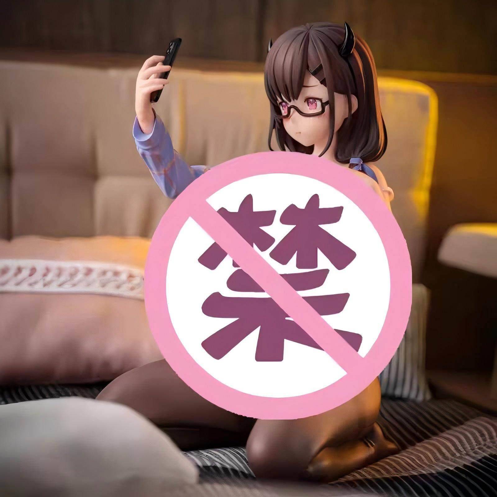 抹茶酱酱美少女手办二次元性感妹子模型车载机箱摆件日本现货