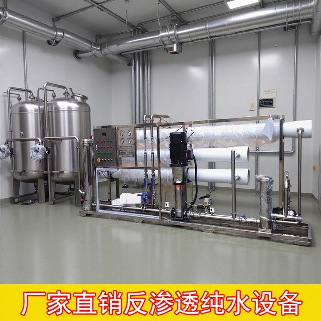 食品饮料纯净水设备瓶桶装纯净水生产机器RO反渗透水机全不锈钢