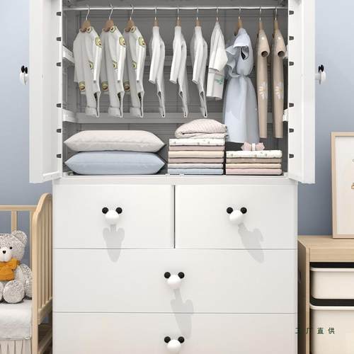 加深加VPA厚子特大号婴儿简童衣收服纳柜宝宝衣柜易小衣橱整理储