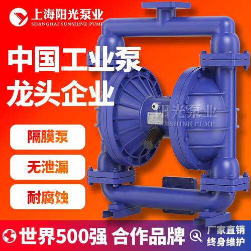 QBK氟塑料卫生气动隔膜泵隔膜泵PP气动隔膜泵定金