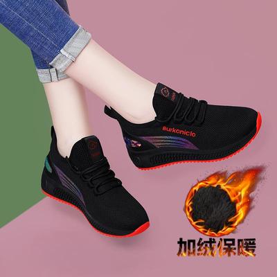 高档品牌运轻动鞋休闲2024年春秋新款软底适时尚女便鞋子旅游妈舒