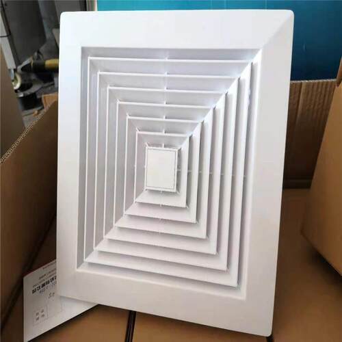 JVF-CP-120 天花板管道式换气扇厨卫间通风换气工程塑料