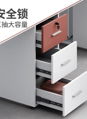 臻选职员办公桌椅组合简工约现代屏风电脑桌工2/4/EHY68员桌公办