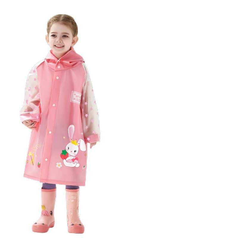 儿童雨衣女童幼儿园小童男童小孩学生上学宝宝中大童套装全身雨