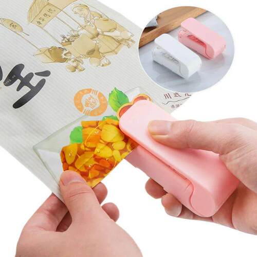 1pc Mini Heat Bag Sealing Machine Package Sealer Bags Therma