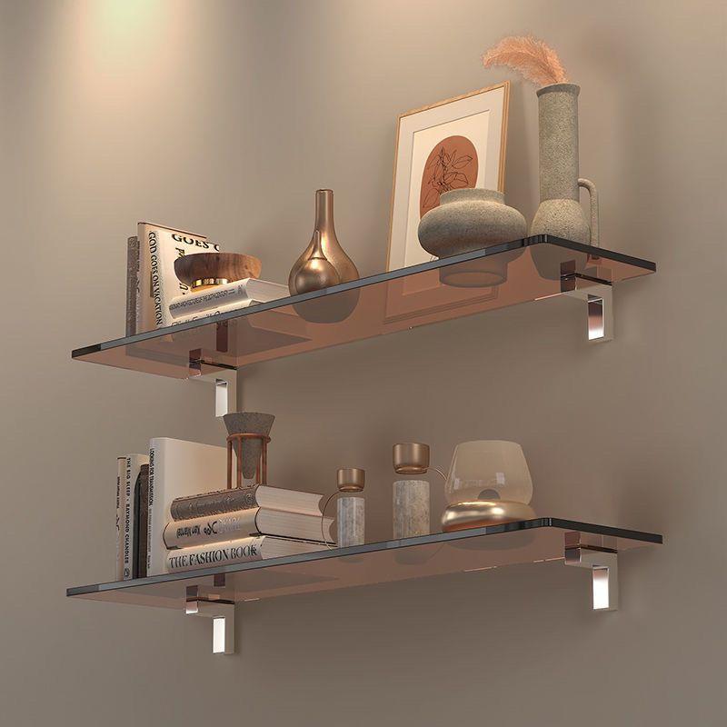 亚克力书架落地置物架客厅家用简易多层收纳架办公室靠墙展示架子