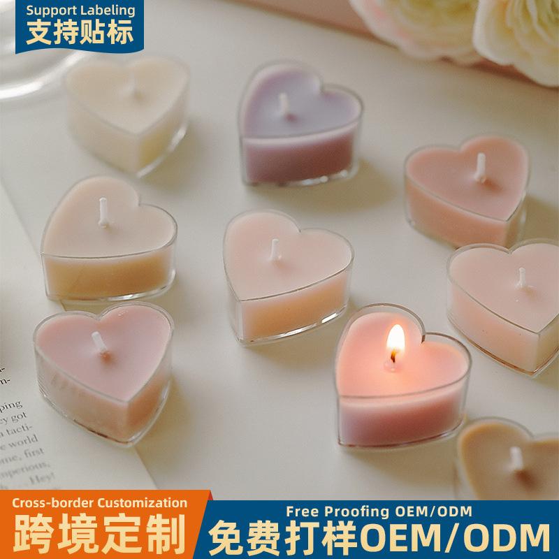 伴手礼心形创意批发氛围香氛蜡片
