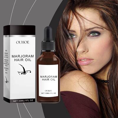 OUHOE Marjoram Hair Oil, a hydrating treatment for dry and f