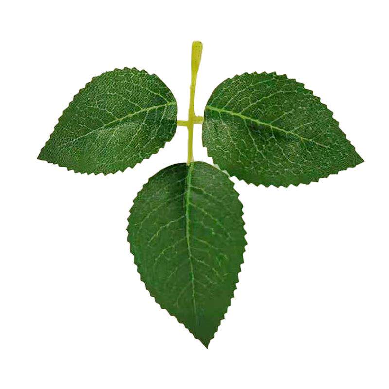 新款直销跨境仿真玫瑰叶洋牡丹月季花叶幼儿园手工拍摄道具工厂现