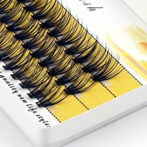 20D/30D Mink Eyelashes 1 Box/60 Bundles Natural Eyelash exte