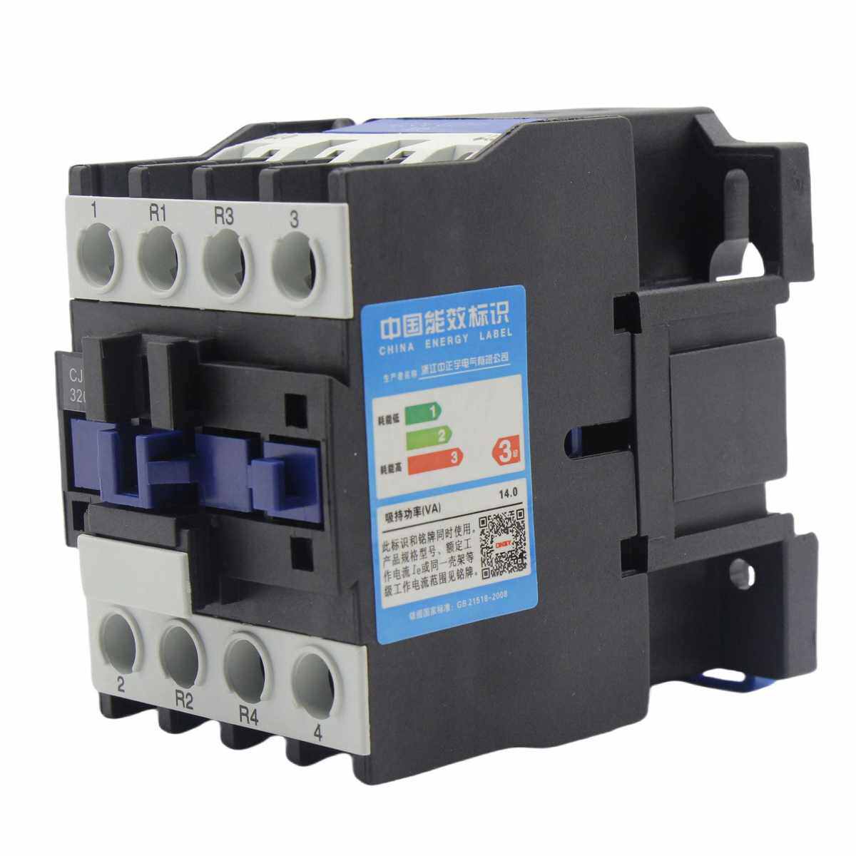交流接触器 CJX2-32008  两开两闭 线圈电压 220V 380V 110V 可选
