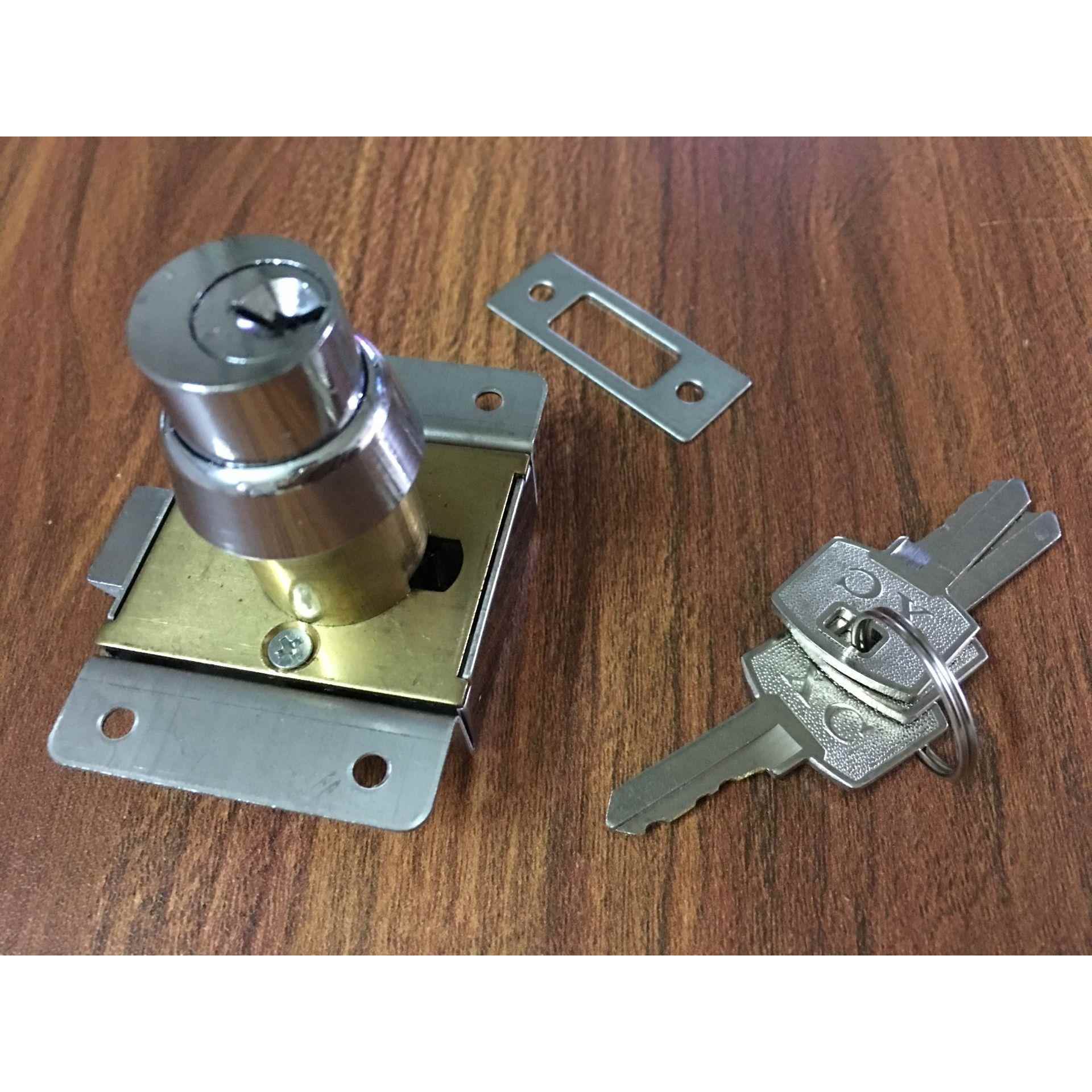 O0HS-5175船用抽按锁门柜5175按扣锁34不屉锈钢柜门抽屉按锁带钥
