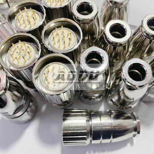 M23公母航空插头623T编码器传感器针孔6P9T12 16 19芯圆/方连接器