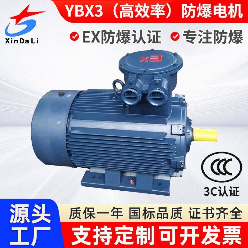 隔爆三相异步电机YBX3-225S-4/37WYB2YB3立式卧式防爆电机