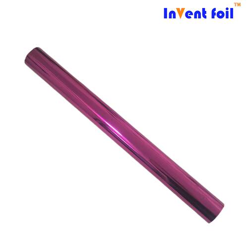 INVENT FOIL玫红烫金膜纸塑通用性价比高颜色齐全电化铝烫金纸