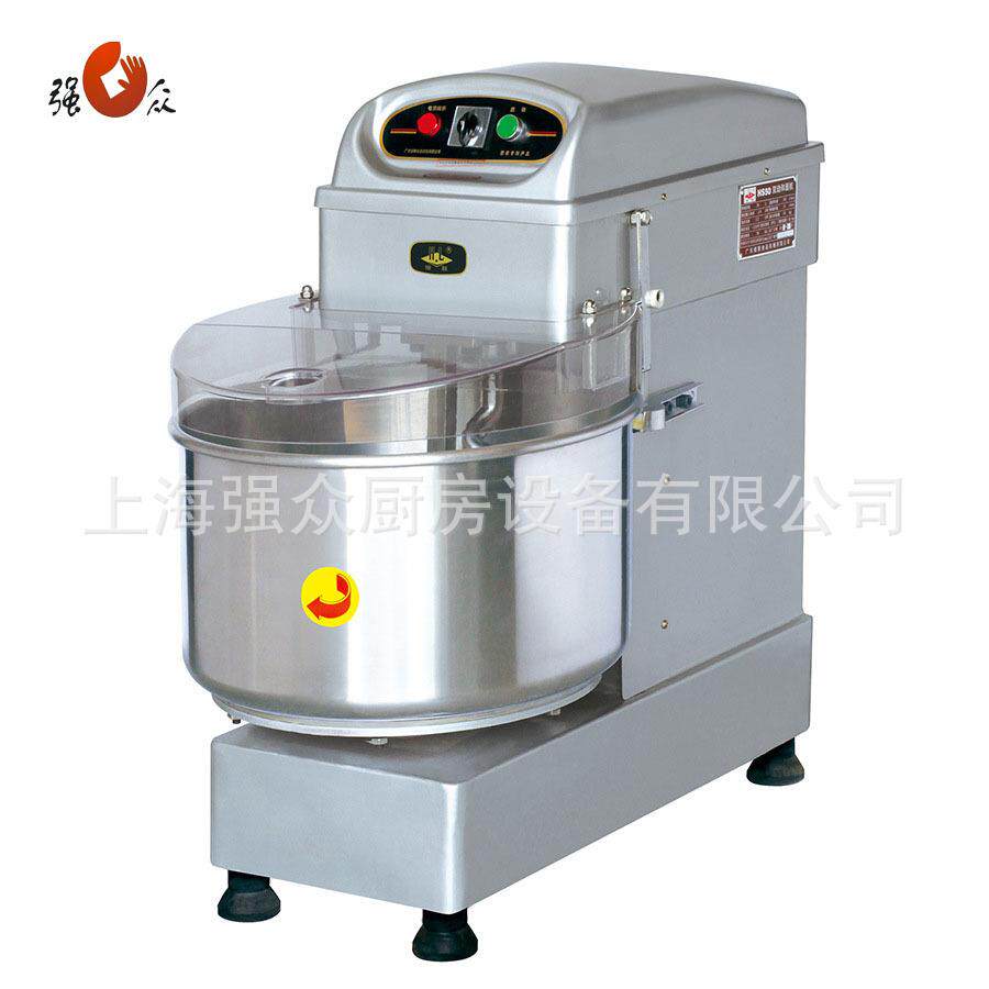 恒联HS50S和面机50L商用和面机器 立式双动双速和面机 商用搅面机