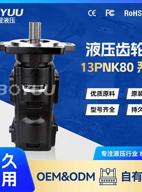 1PNK80-66DG09MR齿轮泵用于环卫设备工业车辆售后有保障