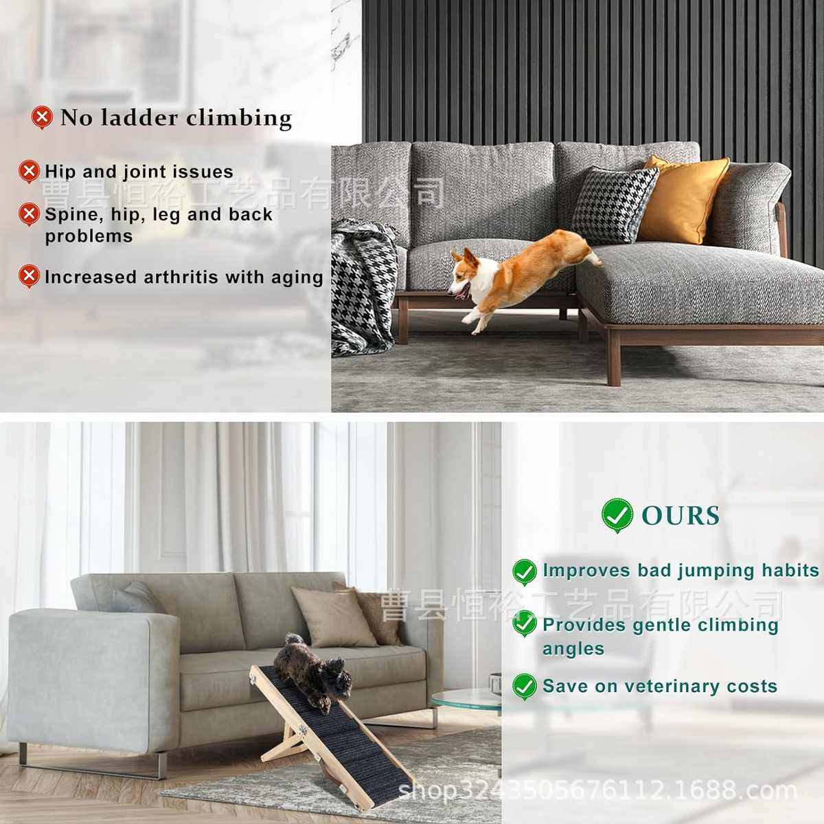 木制狗狗爬梯可折叠便携式狗狗坡道沙发上床梯高龄犬宠物爬梯,宠物/宠物食品及用品,狗窝/屋/帐篷/沙发,淘宝优惠券,粉丝福利购,淘宝优惠卷