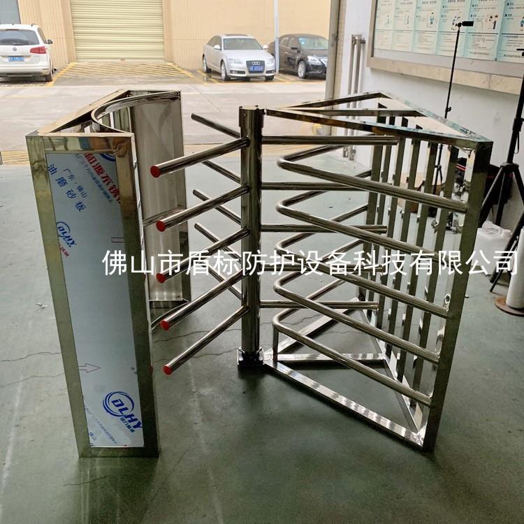 盾标防护生产手向动出口转机地OHE铁站出入口不旋锈钢单转旋门匝