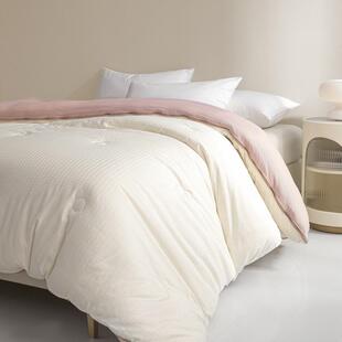 大豆纤维宿子母二合一被被双拼提花子冬被加厚保暖棉学生舍被单人