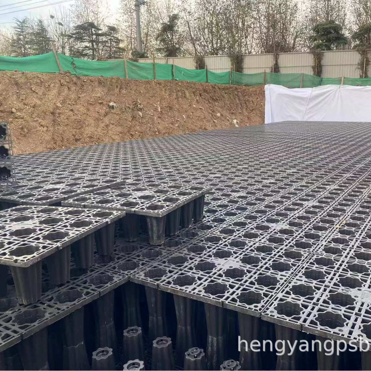 厂家直供pp雨水收集模块雨水收集海绵城市雨水调蓄池蓄水池厂家