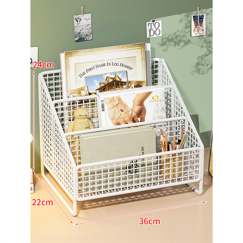 桌面书架书架书桌书桌收纳书架