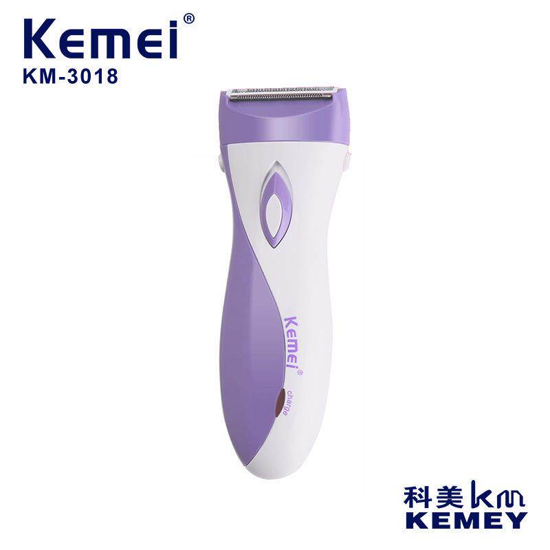 科美脱毛仪KM-3018跨境剃毛器女士剃毛器全身剃毛刀刮毛器脱毛器
