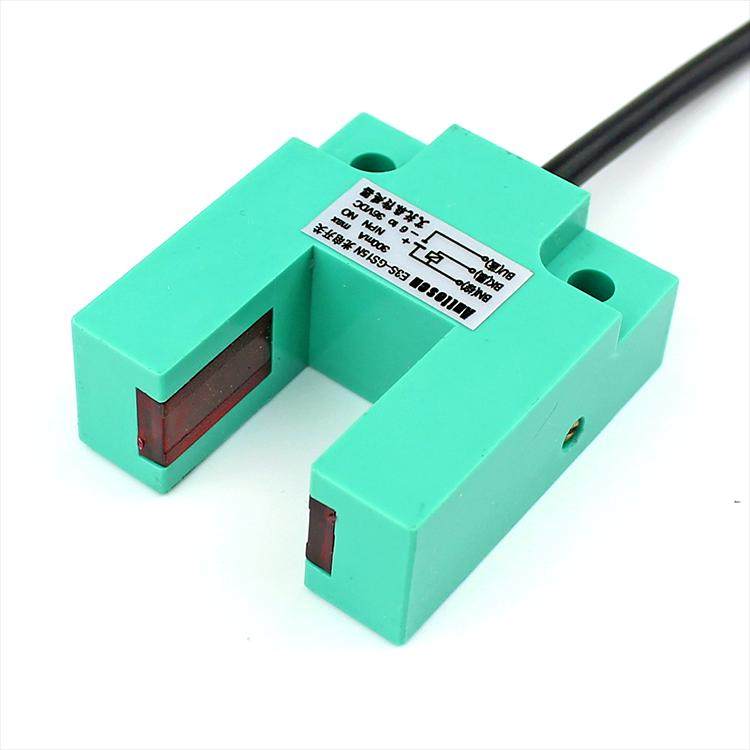 槽型光电开关E3S-GS15N槽宽15mmNPN常开E3S-GS15C1直流DC6-36V