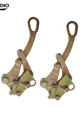 晟雕卡线器1T2T3T荷蒂机卡头棘轮收紧器钢丝绳拉紧器电力紧绳器