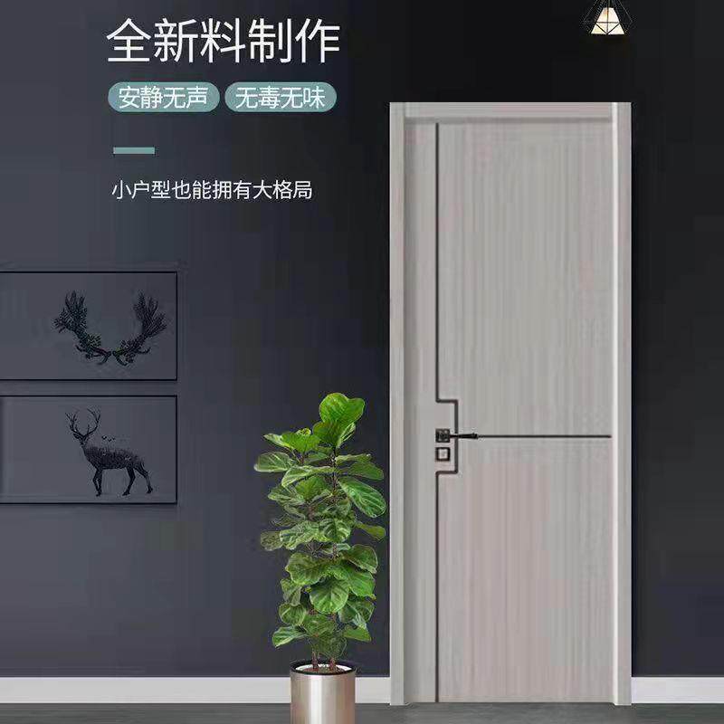 2025新款卧室门碳晶门室内门房间门全套免漆门办公室门家用门工厂