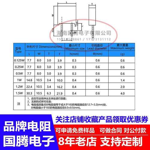 RJ711金属箔标准高精度0.01％精密电阻采样5PPM无感1/2W180R191欧