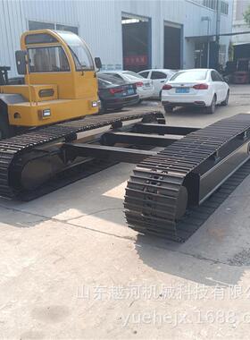 NT-L3G型订制钢制履带板液压遥控行走履带底盘轮子配件