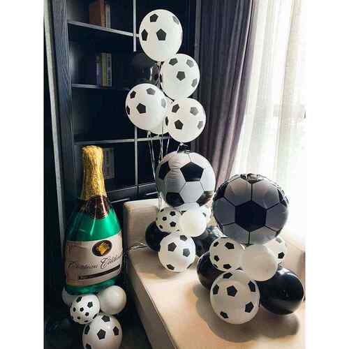 Boy Birthday Party Decoration Football Theme Style Aluminum