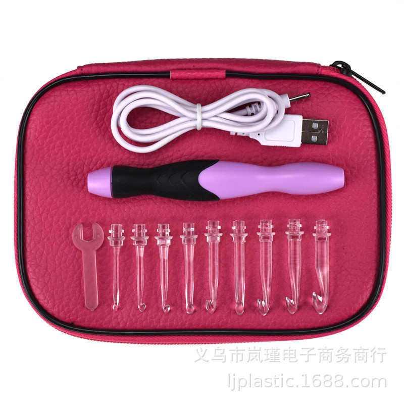 爆款9支塑料LED发光钩针记号扣皮尺编织工具配件厂家直供,居家布艺,线盒,淘宝优惠券,粉丝福利购,淘宝优惠卷