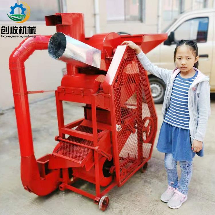 新花款生脱破壳机油坊专用二次生复脱花剥皮机配壳上料器NRP去皮