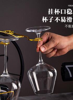 创意悬红酒杯架倒酒挂客厅酒柜高脚杯挂示YY-20246展架子柜收纳层