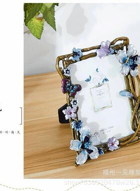 轻影奢金属古影创意相框楼摄仿古PJ-003田复园儿童相框销售