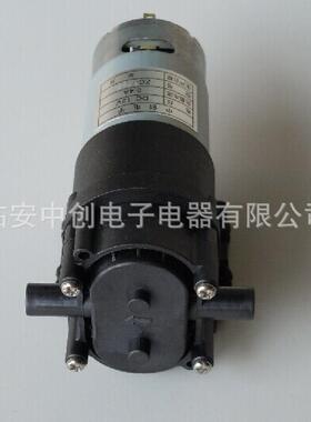 12v520耐腐小油泵塑料压泵微型循环泵直流装泵自吸齿轮油泵
