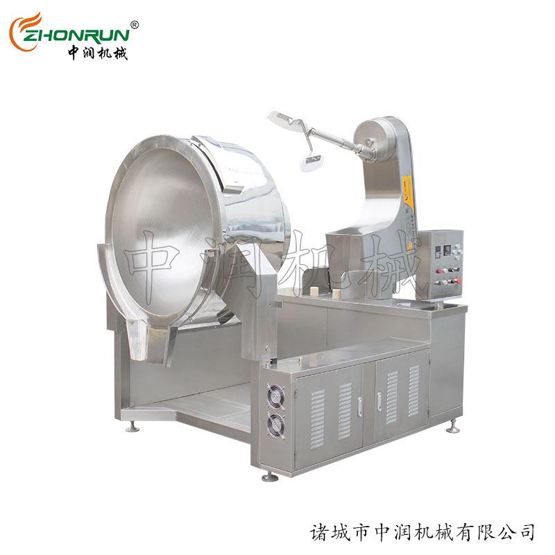中润供应 商用炒菜机 电磁加热热效率高 电磁炒菜机设备