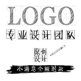logo设计原创店标公司商标品牌企业VI字体设计卡通图标志满意为止