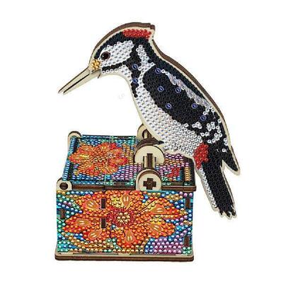 5D DIY Bird Diamond Art Rhinestones Decorative Toothpick