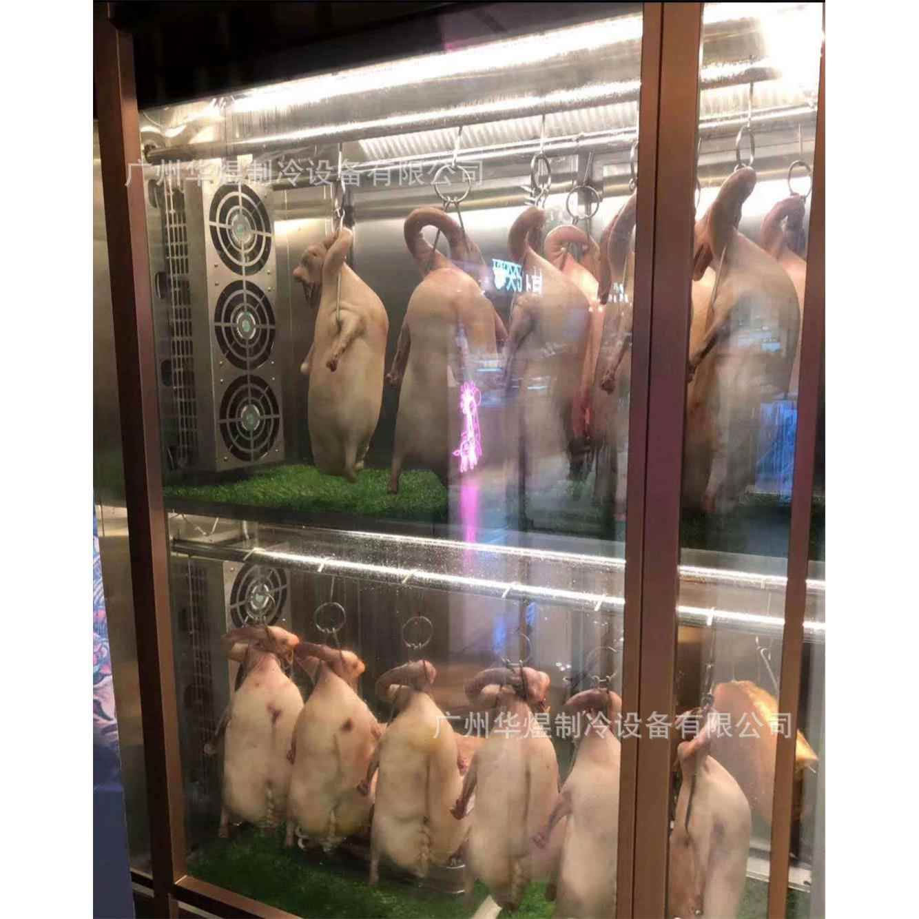 生鸭晾坯柜智能烤鸭烧鸭烧鹅风干展示柜恒温恒湿柜晾鸭柜